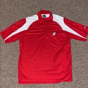 Under Armour Wisconsin Badgers Polo